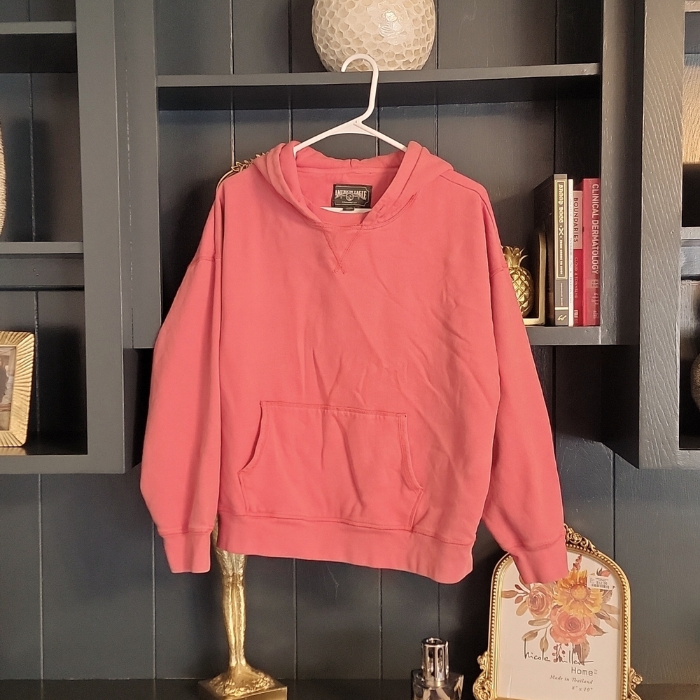 Red American Eagle Hoodie